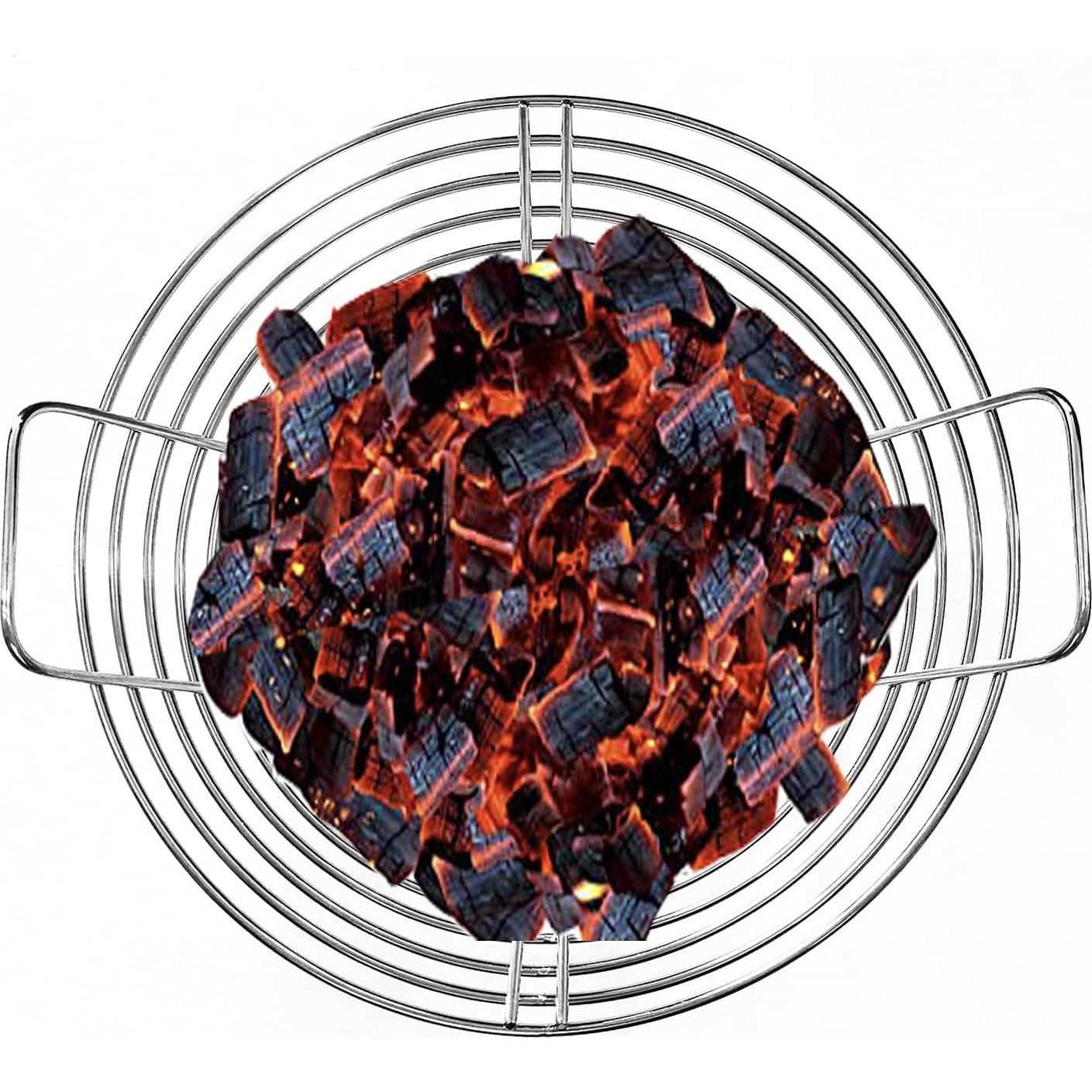 Cesta de Carbón Vegetal Acero Inoxidable GRILLJOB 37.5 cm