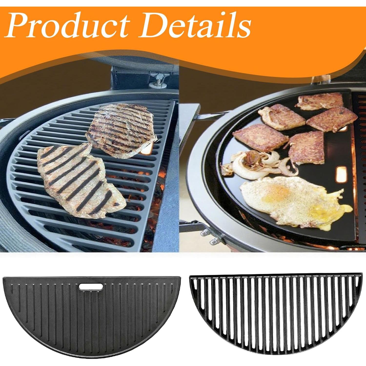 Rejilla de Cocina de Hierro Fundido Cmanzhi 18" para Parrillas