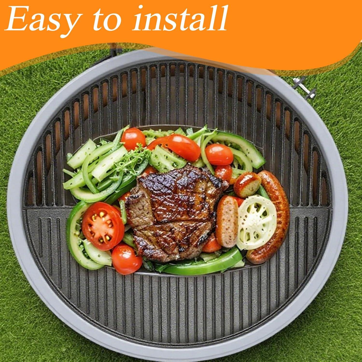 Rejilla de Cocina de Hierro Fundido Cmanzhi 18" para Parrillas