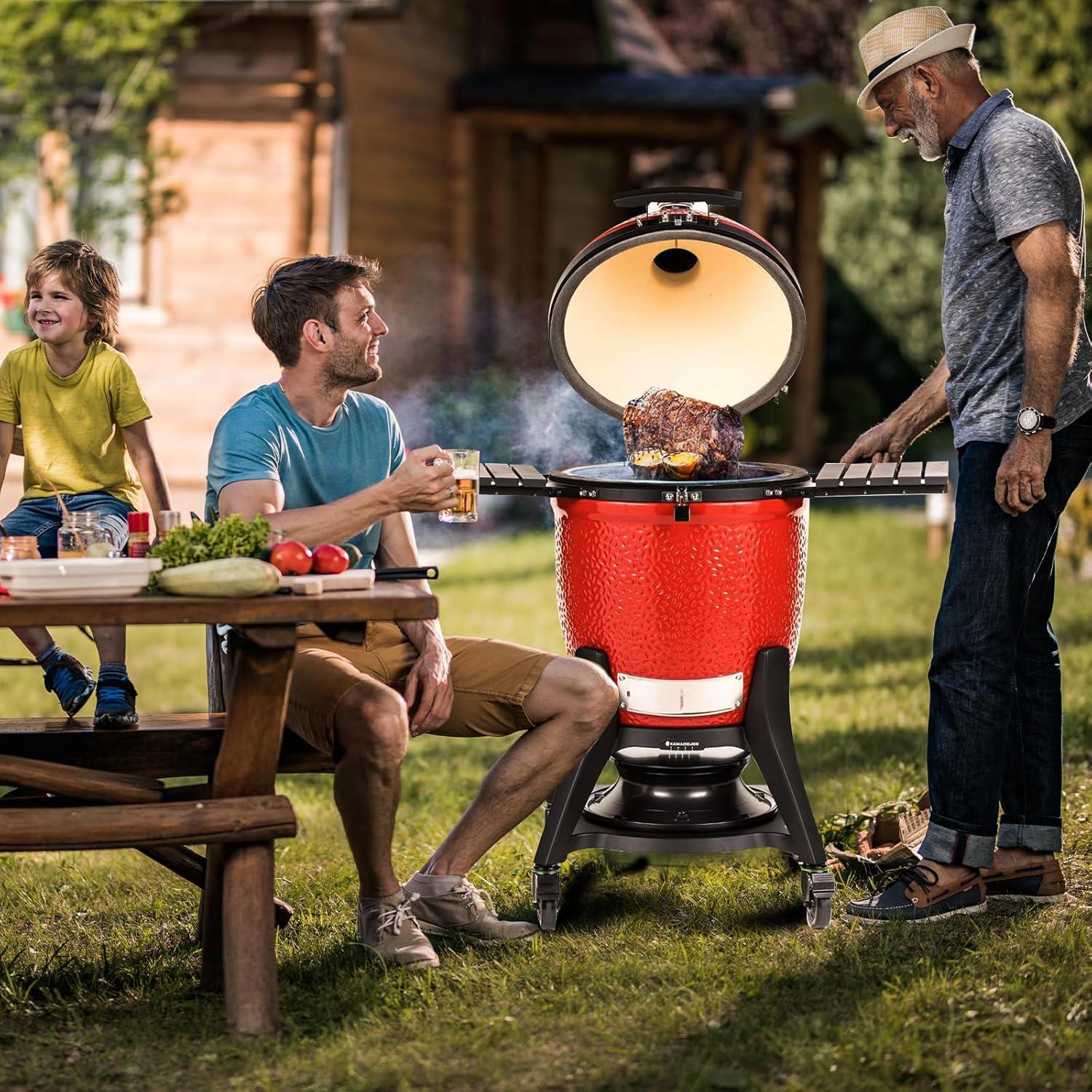 Sello de Goma para Parrilla Kamado Joe Clásica 381 cm Autoadhesivo