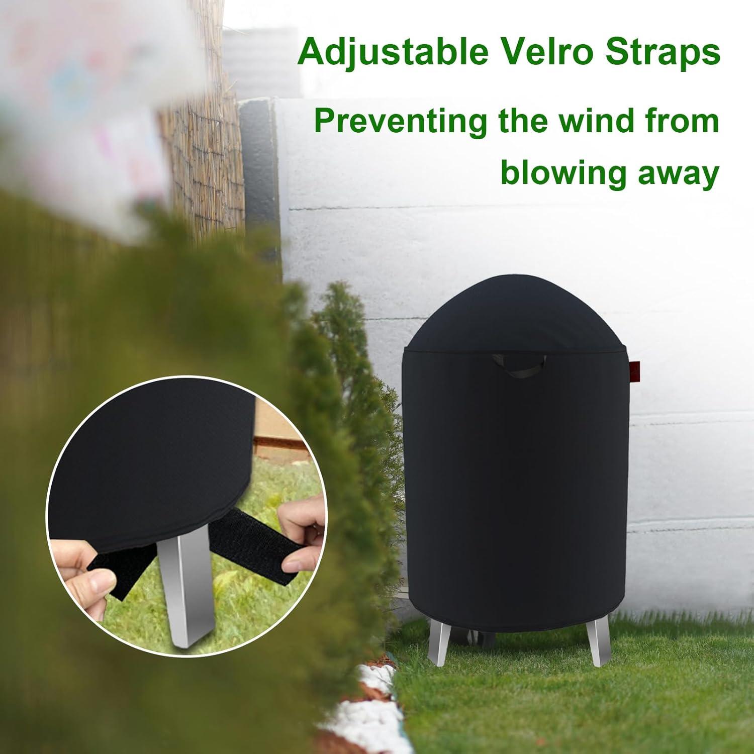 Cubierta Redonda para Ahumador Cover Geny 25" (63.5 cm) D x 35" (88.9 cm) H