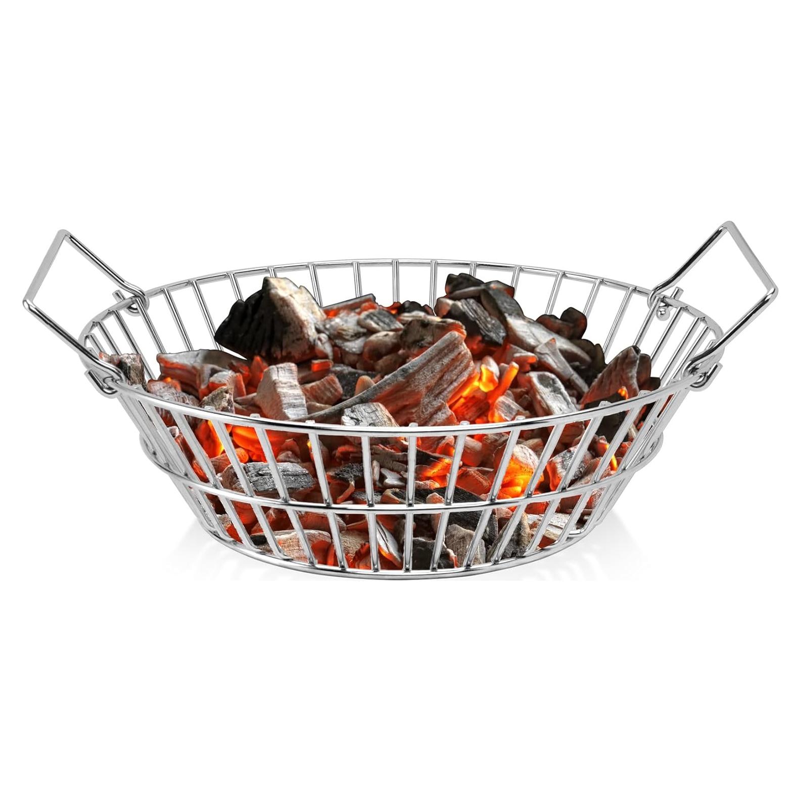Cesta de Cenizas de Acero Inoxidable Foedo 34.9 cm para Parrilla
