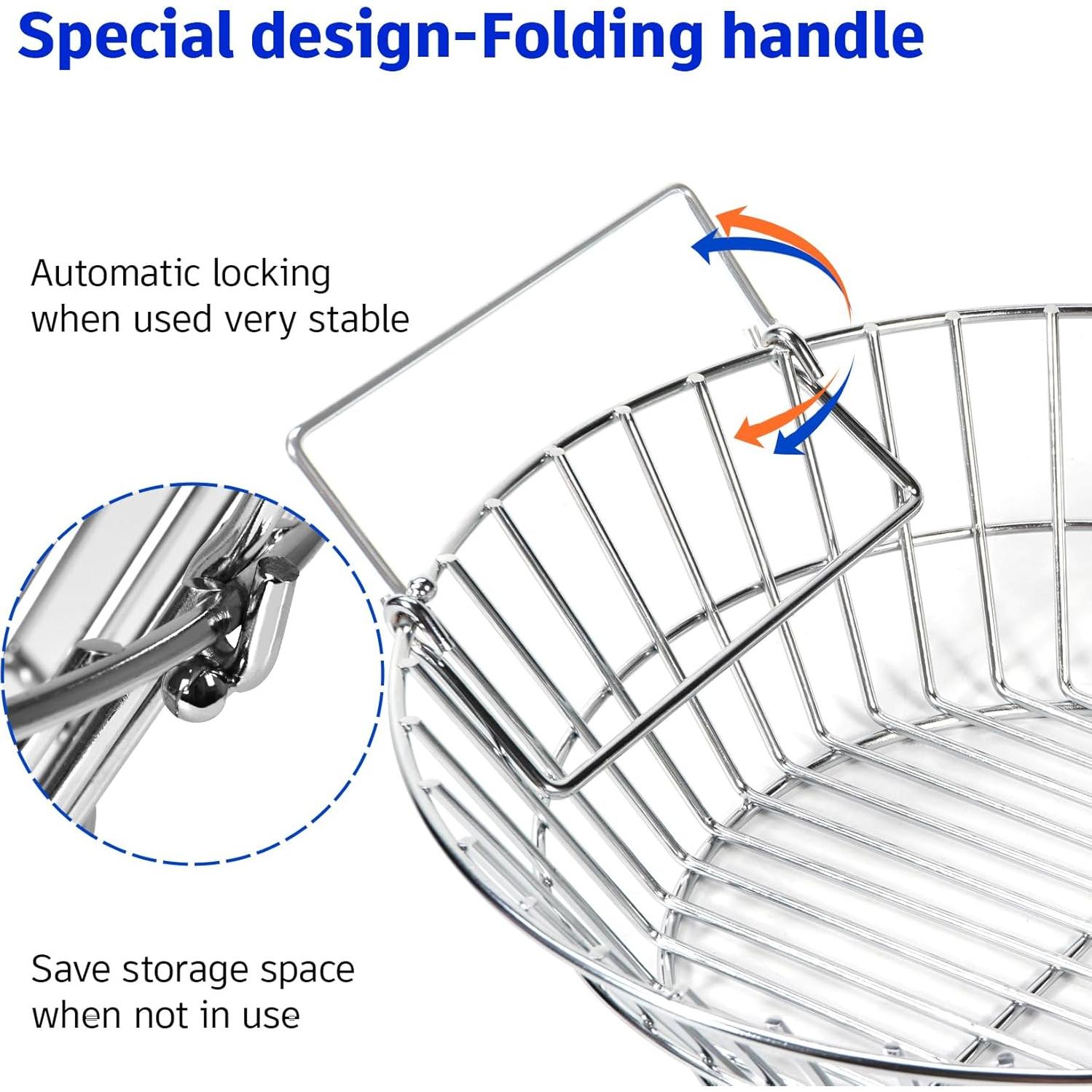 Cesta de Cenizas de Acero Inoxidable Foedo 34.9 cm para Parrilla