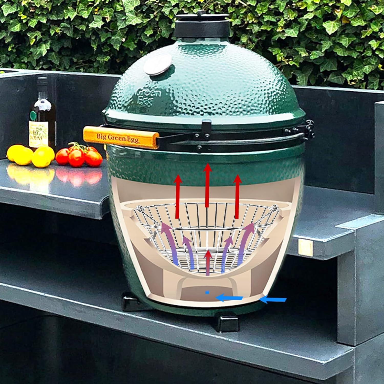Cesta de Cenizas de Acero Inoxidable Foedo 34.9 cm para Parrilla