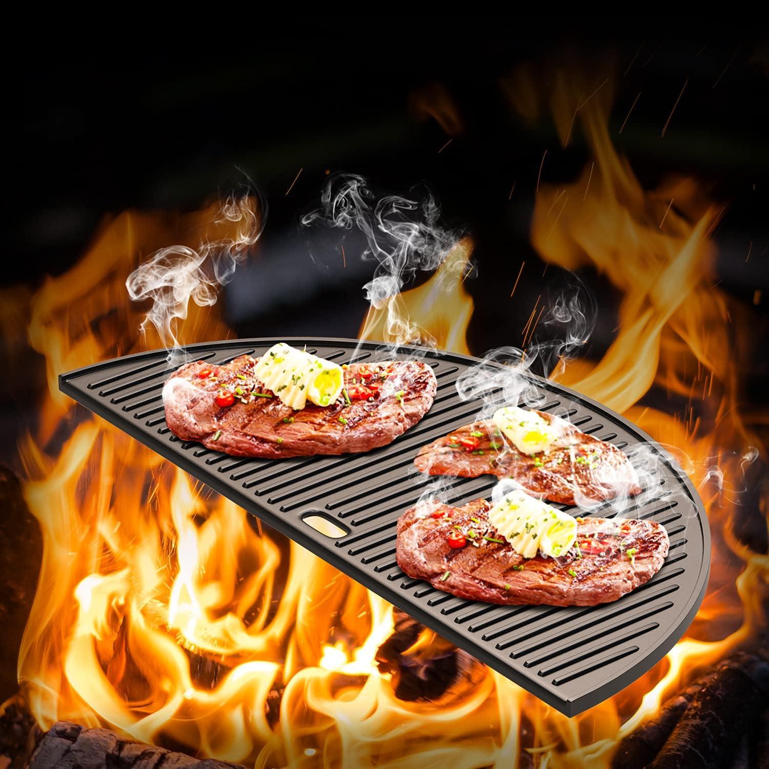 Plancha Reversible de Hierro Fundido BBQ-PLUS 45.72x22.86cm