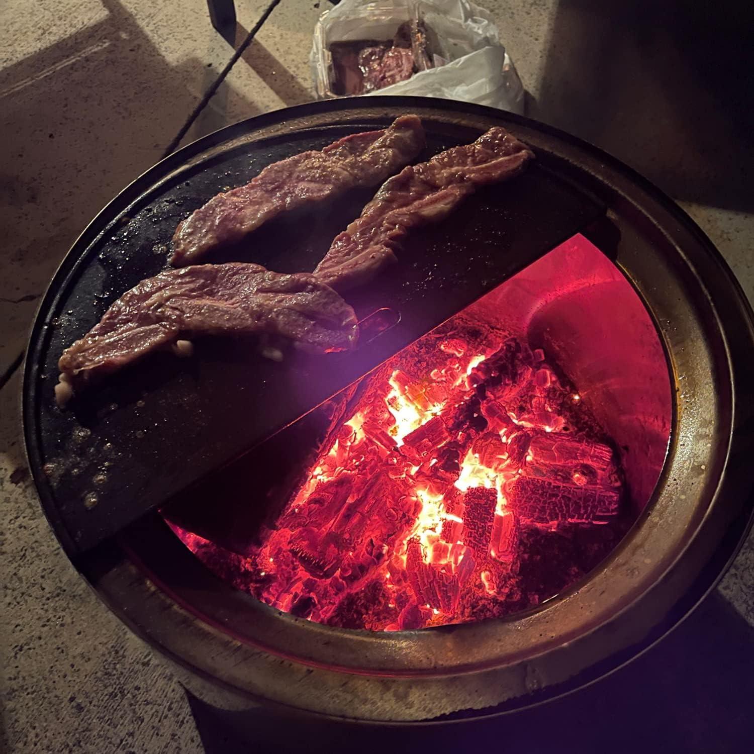 Plancha Reversible de Hierro Fundido BBQ-PLUS 45.72x22.86cm