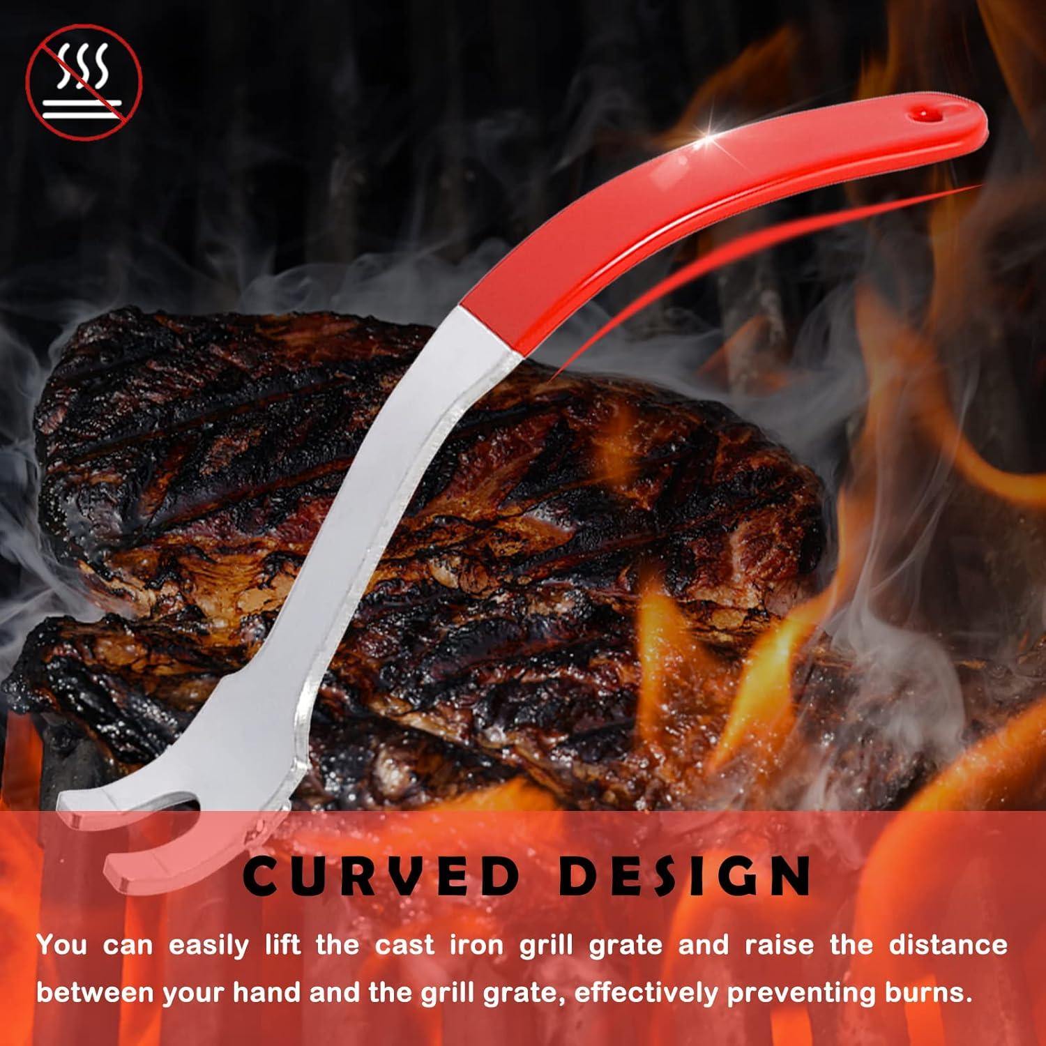 Elevador de Parrilla Vankey de Acero al Carbono para Kamado