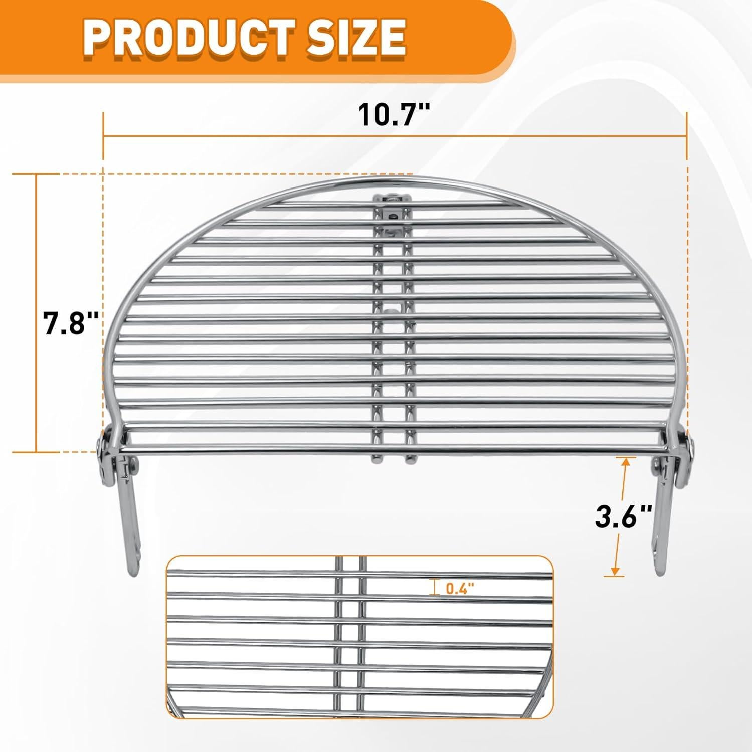 Expansor de Parrilla Acero Inoxidable 27.9 x 19.8 cm COMVIEE