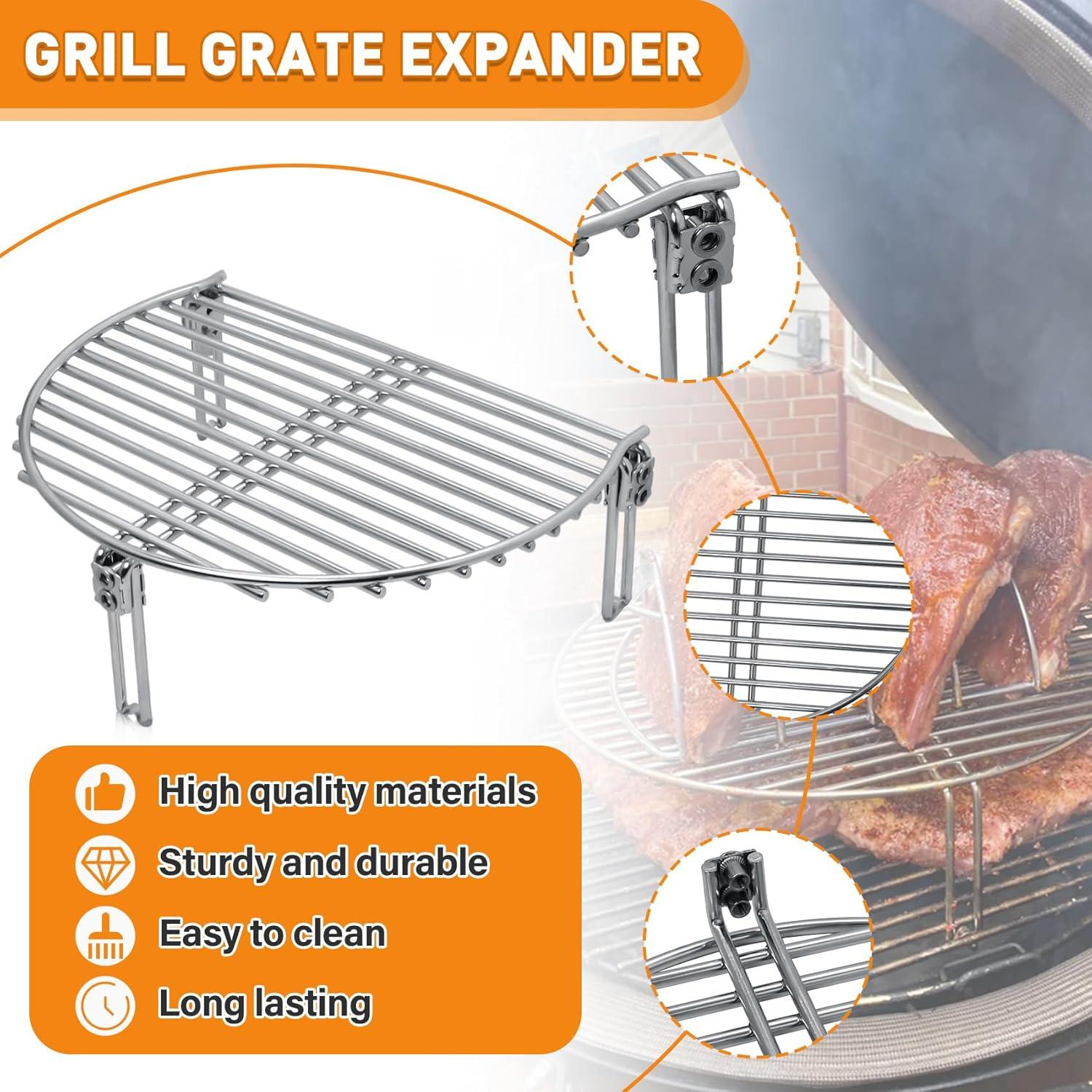 Expansor de Parrilla Acero Inoxidable 27.9 x 19.8 cm COMVIEE