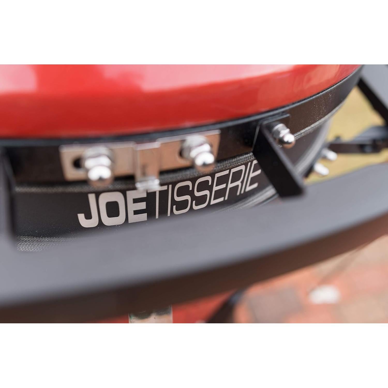 JoeTisserie Kamado Joe + Cesta Rotisserie Napoleon Acero Inoxidable