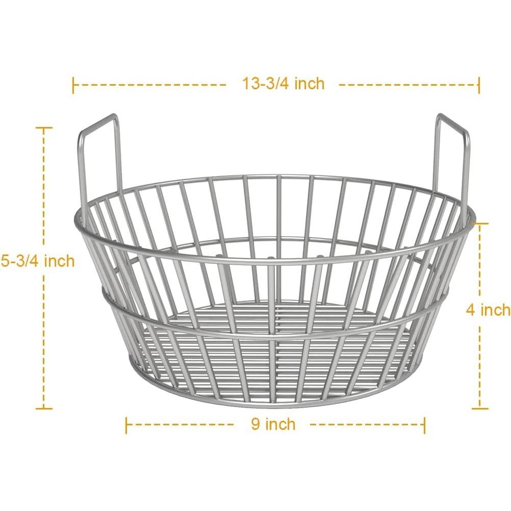 Cesta de cenizas de carbón inoxidable AJinTeby para parrillas