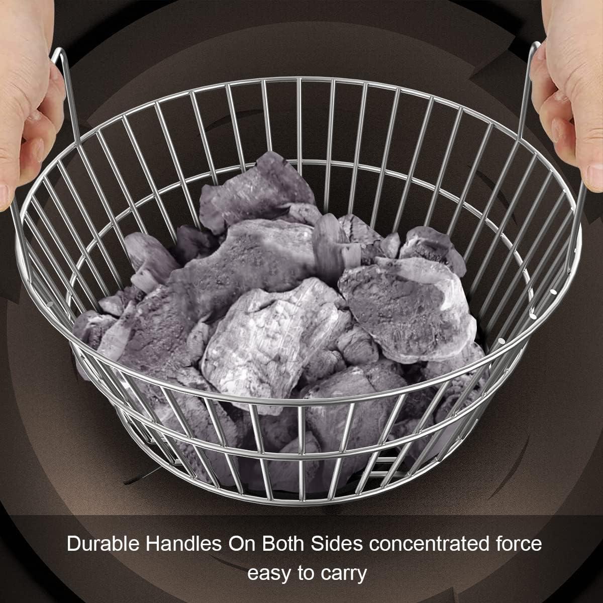 Cesta de cenizas de carbón inoxidable AJinTeby para parrillas