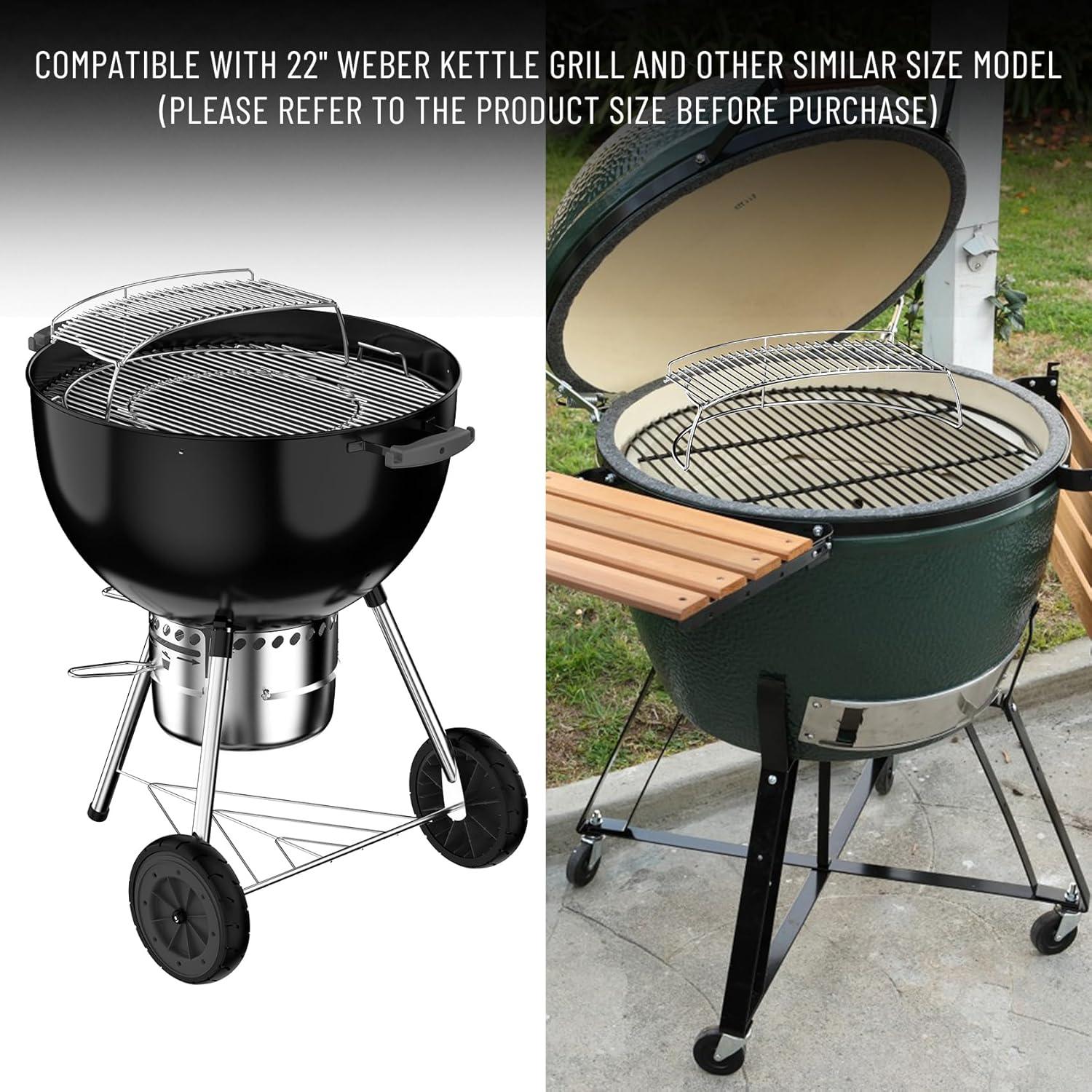 Rejilla de Calentamiento Acero Inoxidable Skyflame 43x22cm