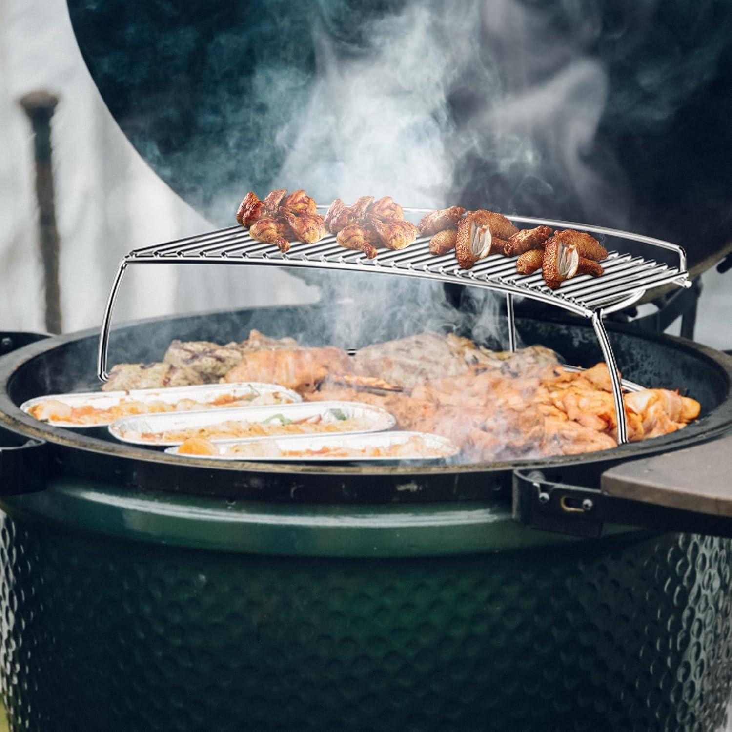 Rejilla de Calentamiento Acero Inoxidable Skyflame 43x22cm