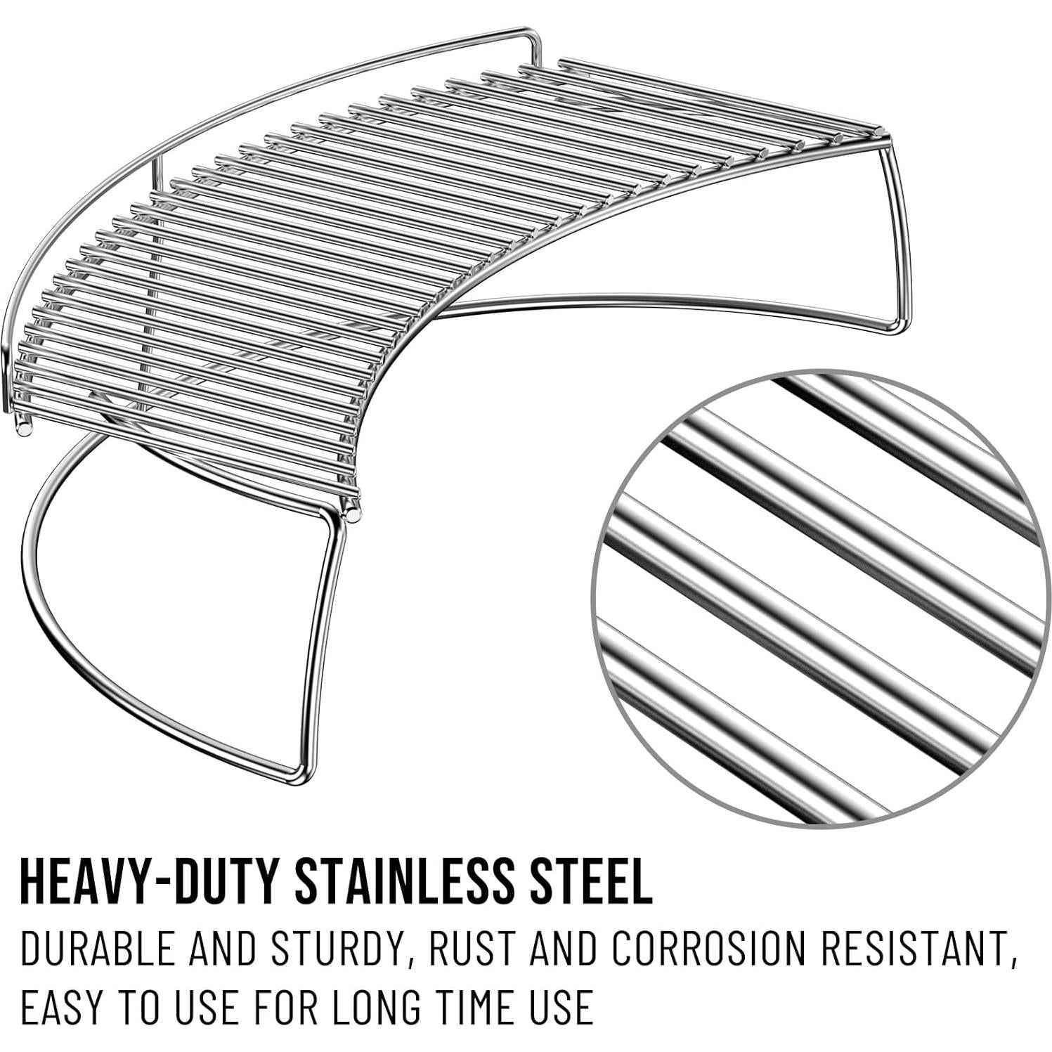 Rejilla de Calentamiento Acero Inoxidable Skyflame 43x22cm