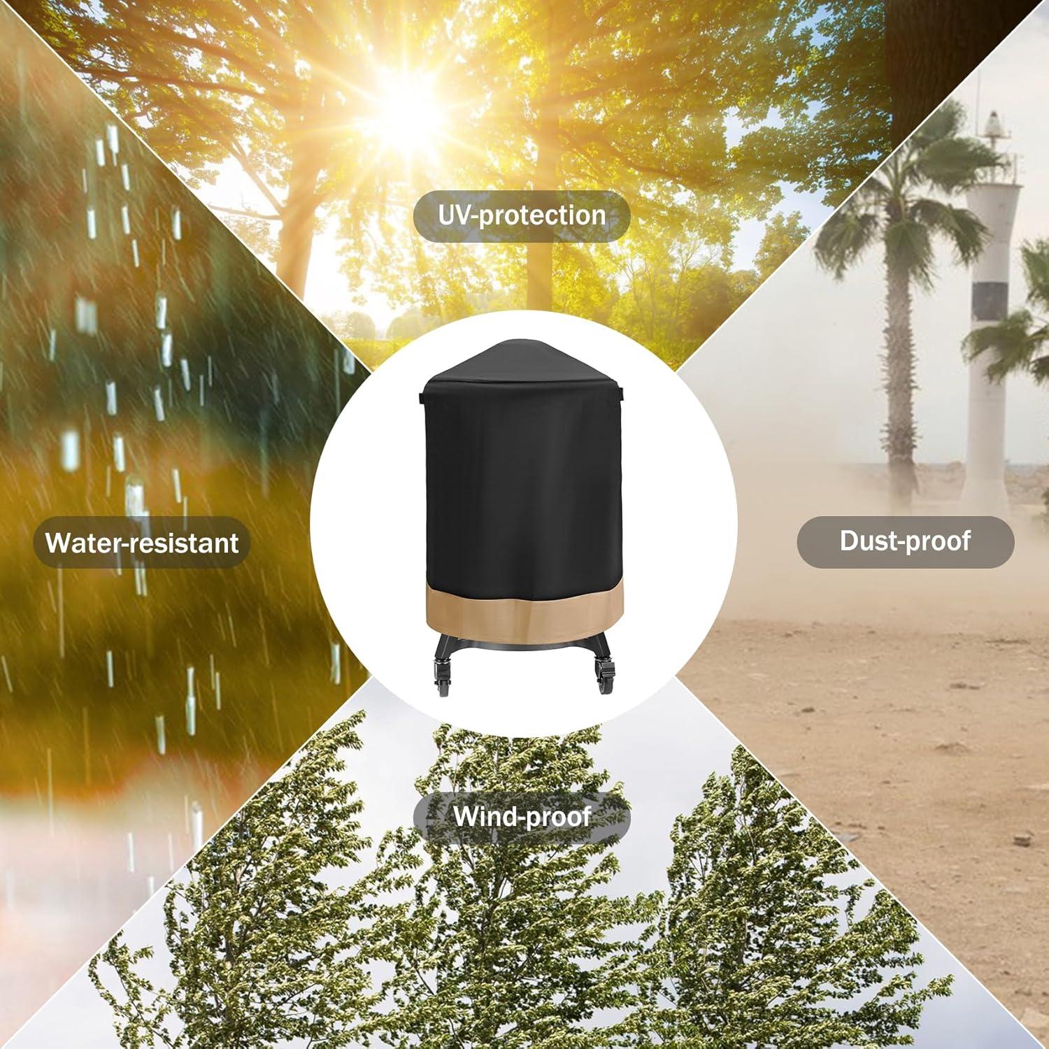 Cubierta para Parrilla Kamado Onlyfire 29.5" Diámetro x 34" Altura