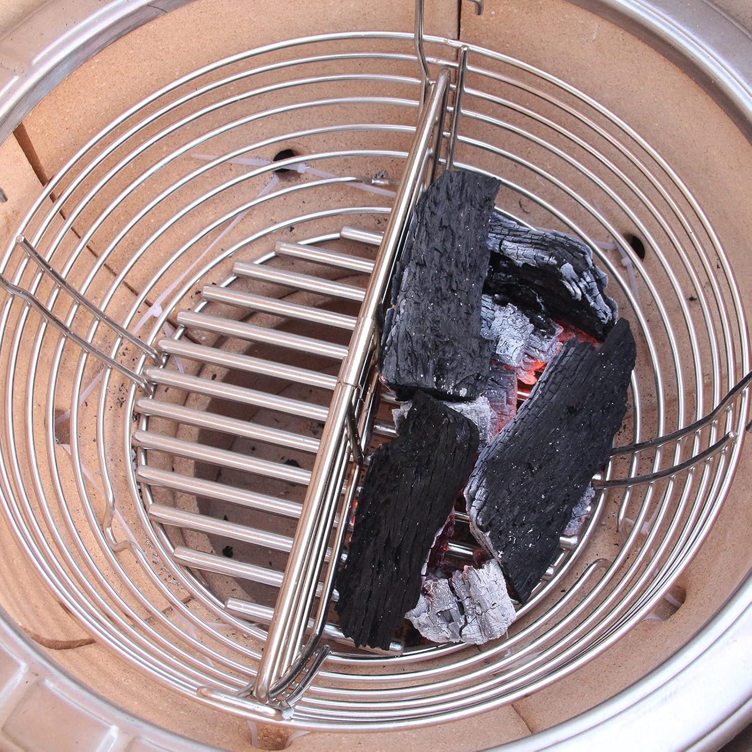 Cesta de Carbón de Leña Vankey para Kamado Joe Classic 36.8cm