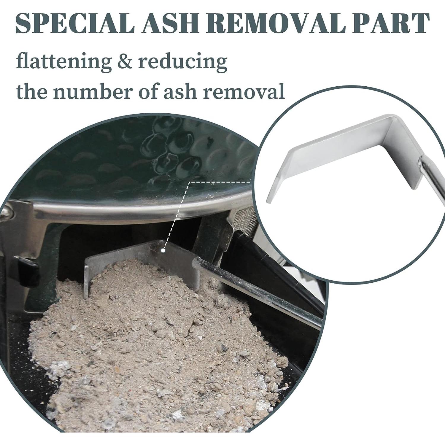 Herramienta de Ceniza BBQ OLIGAI 44.5 cm para Big Green Egg