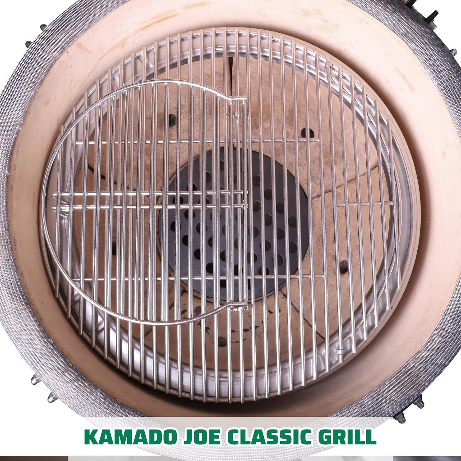 Expansor de Parrilla Vankey para Kamado Joe JR - Acero Inoxidable