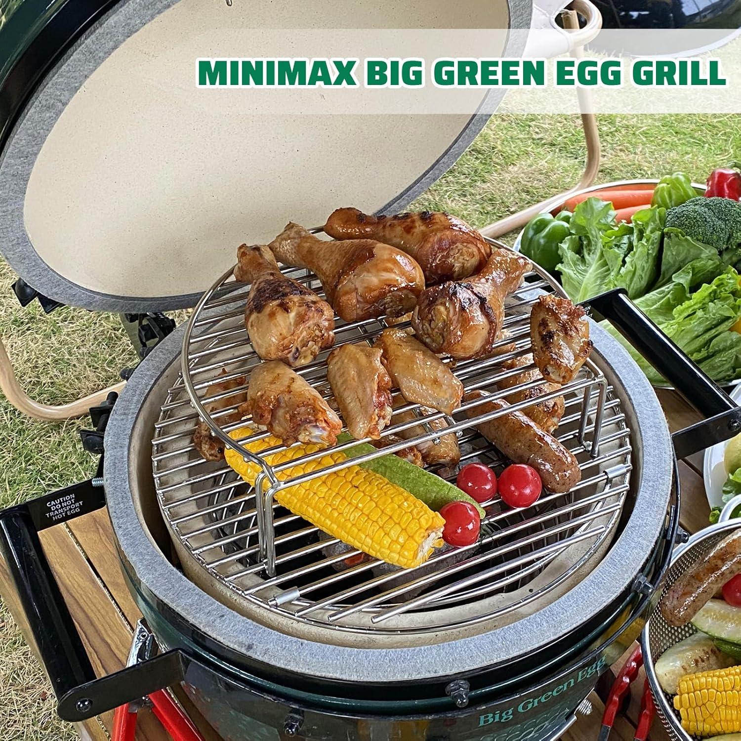 Expansor de Parrilla Vankey para Kamado Joe JR - Acero Inoxidable