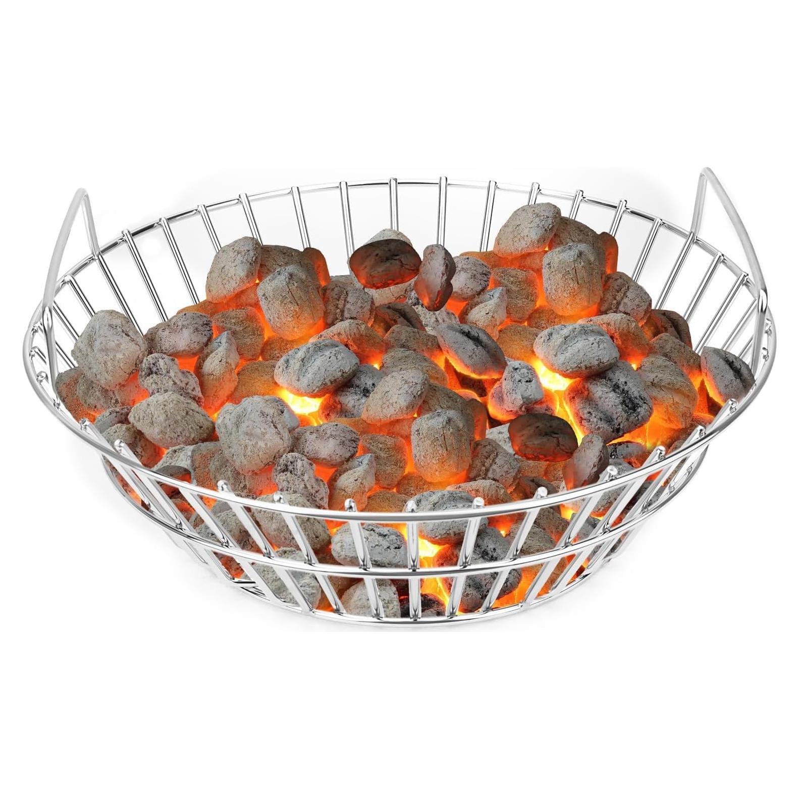 Canasta de Cenizas de Carbón Inoxidable Onlyfire 36.4 cm