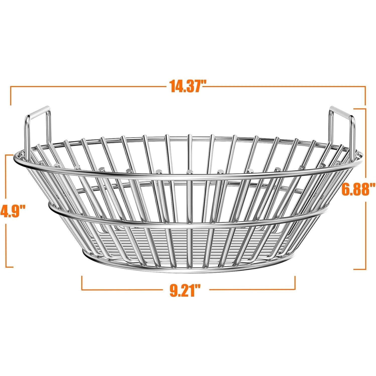 Canasta de Cenizas de Carbón Inoxidable Onlyfire 36.4 cm