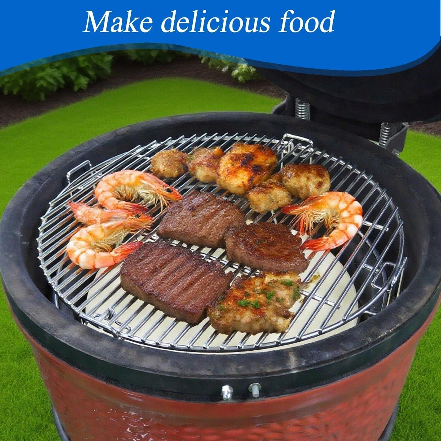 Sistema de Parrilla Kamado Cmanzhi S2C 18" (45.72 cm) Accesorios