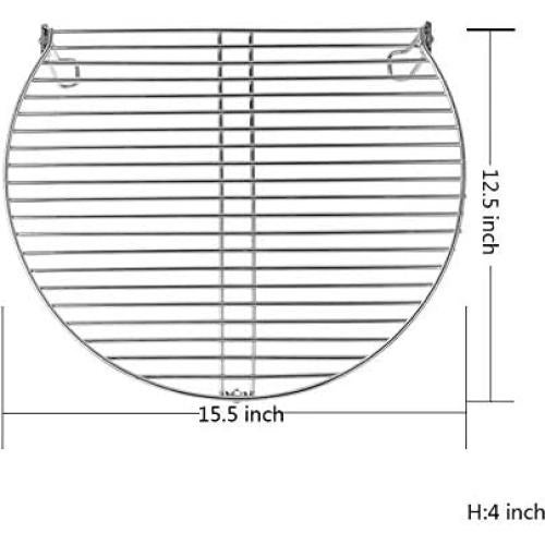 Soporte Parrilla Dracarys para Big Green Egg 45.72 cm Acero Inoxidable