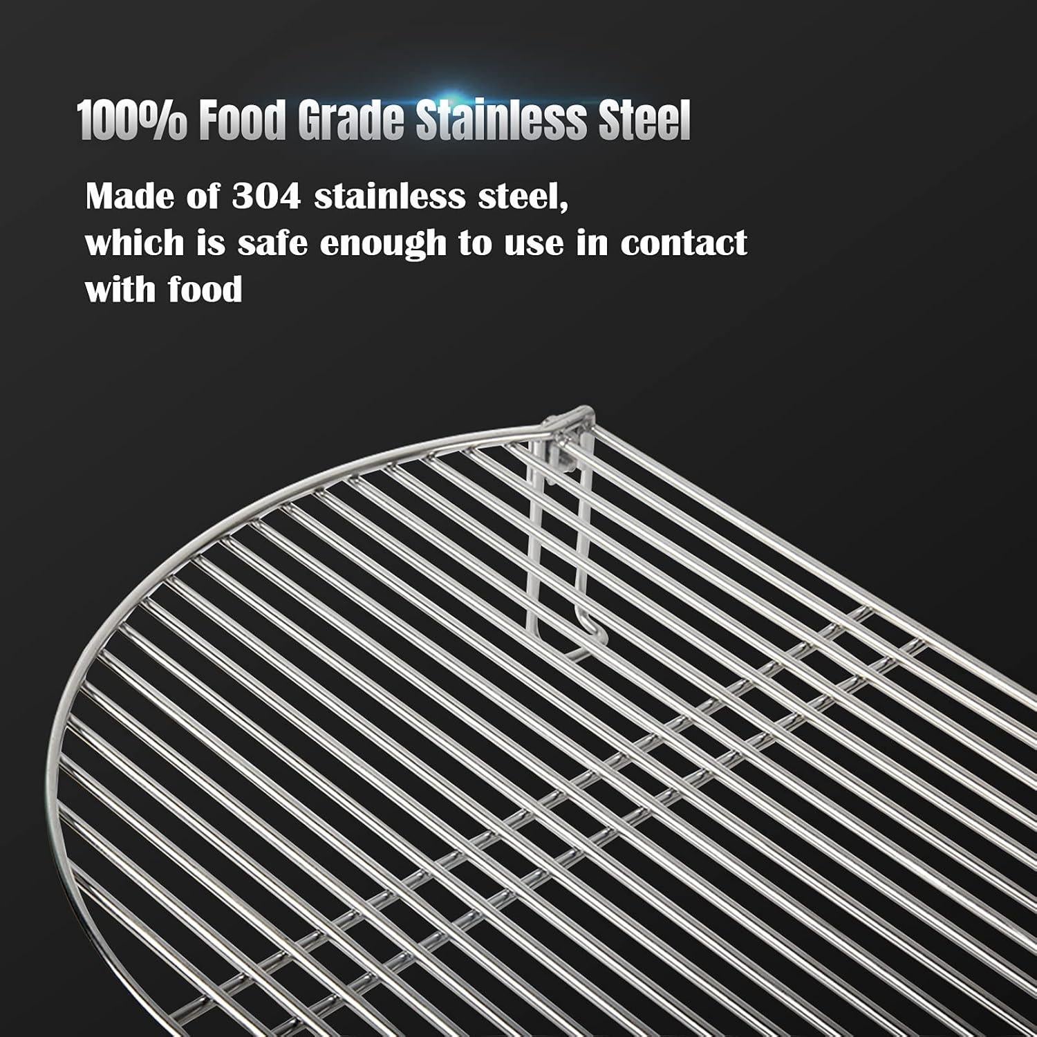 Soporte Parrilla Dracarys para Big Green Egg 45.72 cm Acero Inoxidable