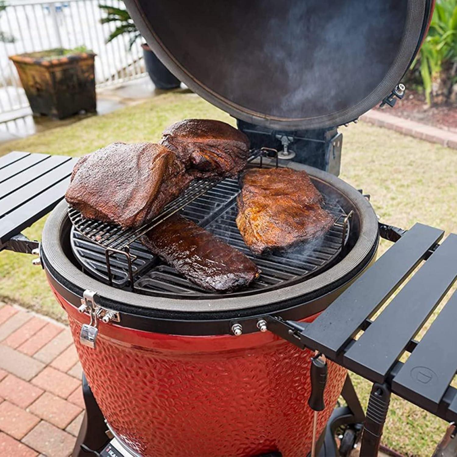 Juego de Ruedas Giratorias Vankey 10cm para Kamado Joe III