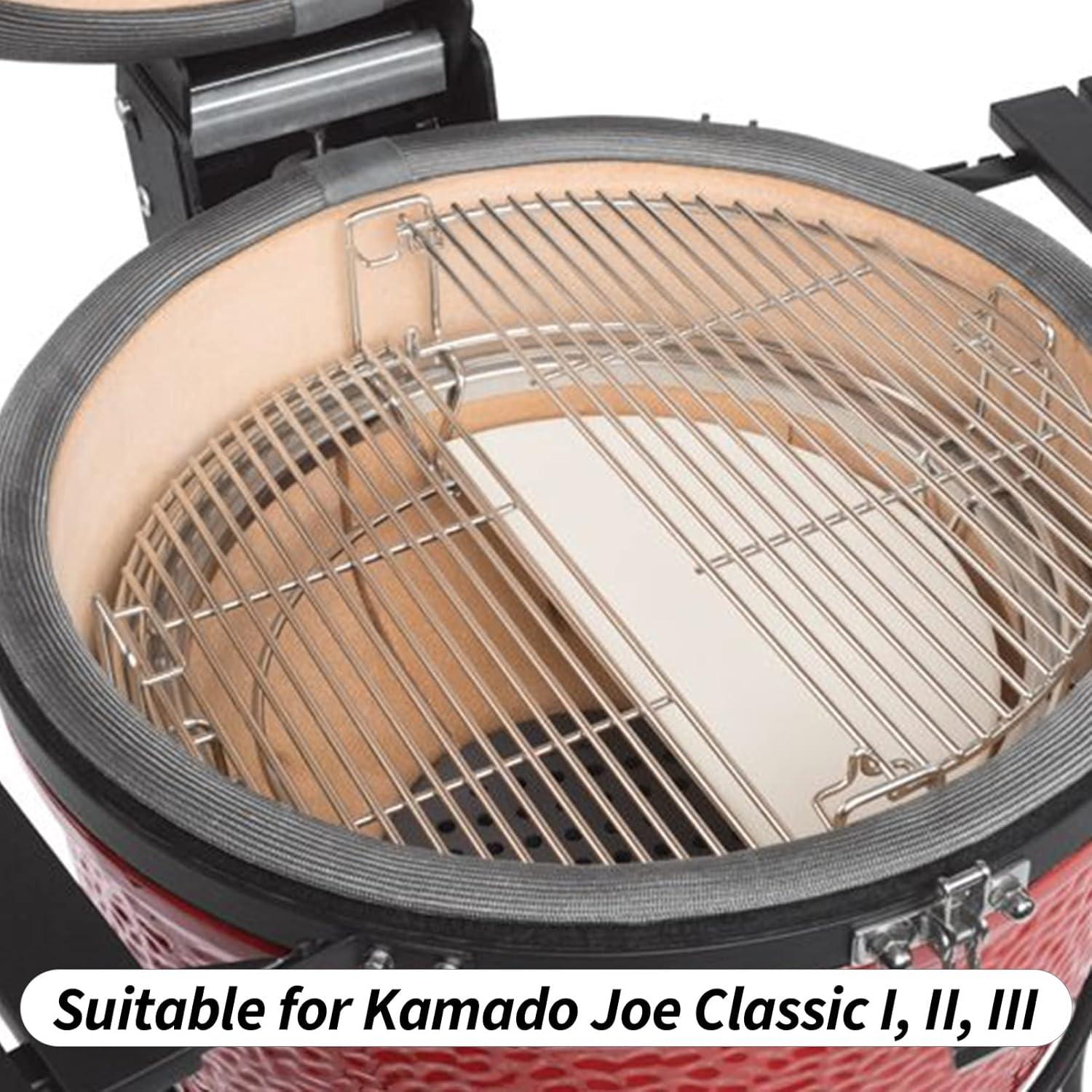 Placas Deflectoras de Calor SUONA 15" para Kamado Joe y Big Green Egg