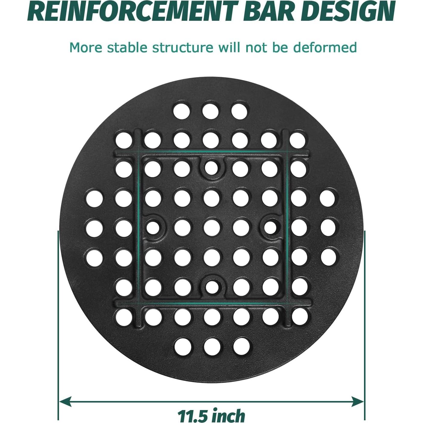 Parrilla de Hierro Fundido Vankey 29.2cm para Kamado Joe Big Joe