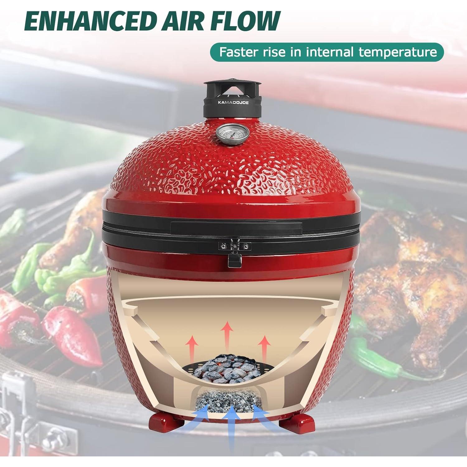 Parrilla de Hierro Fundido Vankey 29.2cm para Kamado Joe Big Joe