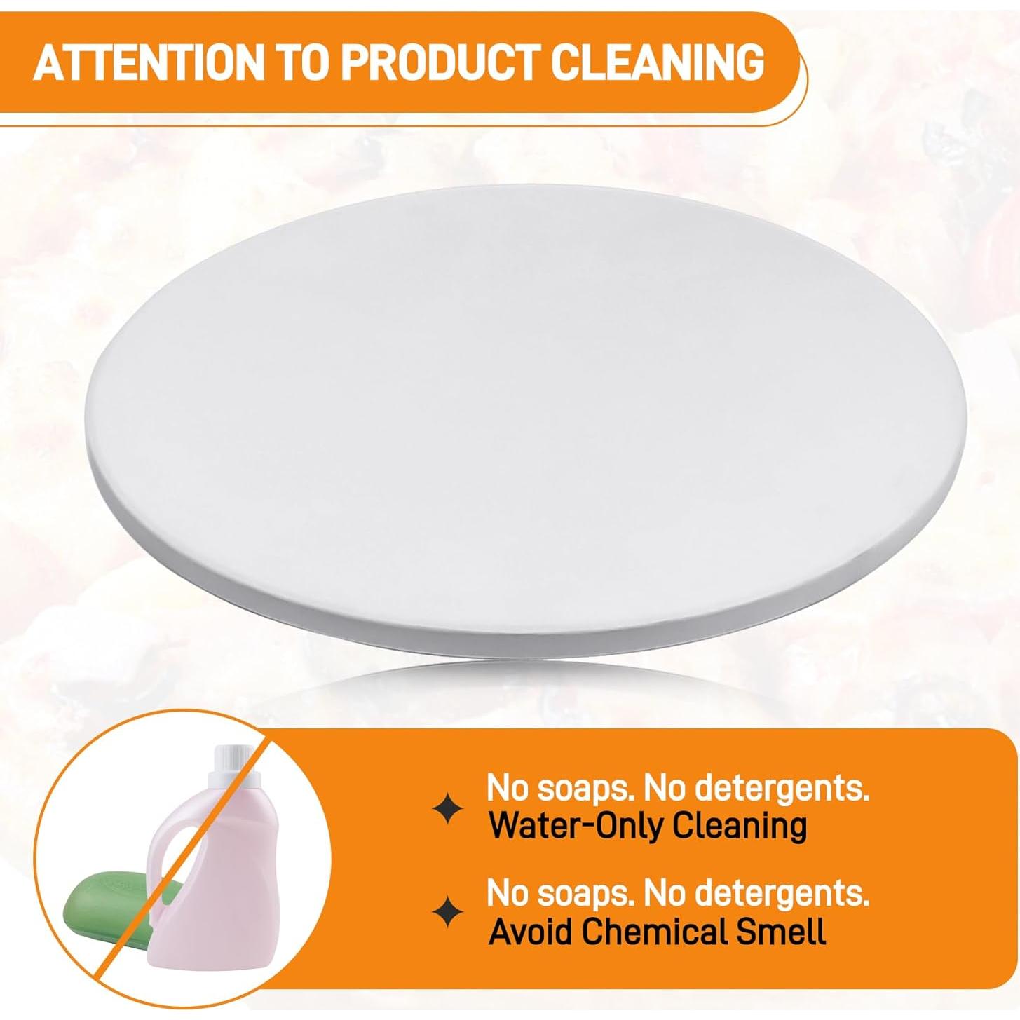 Piedra para Pizza Redonda 38 cm Cordierita para Parrilla Kamado Joe