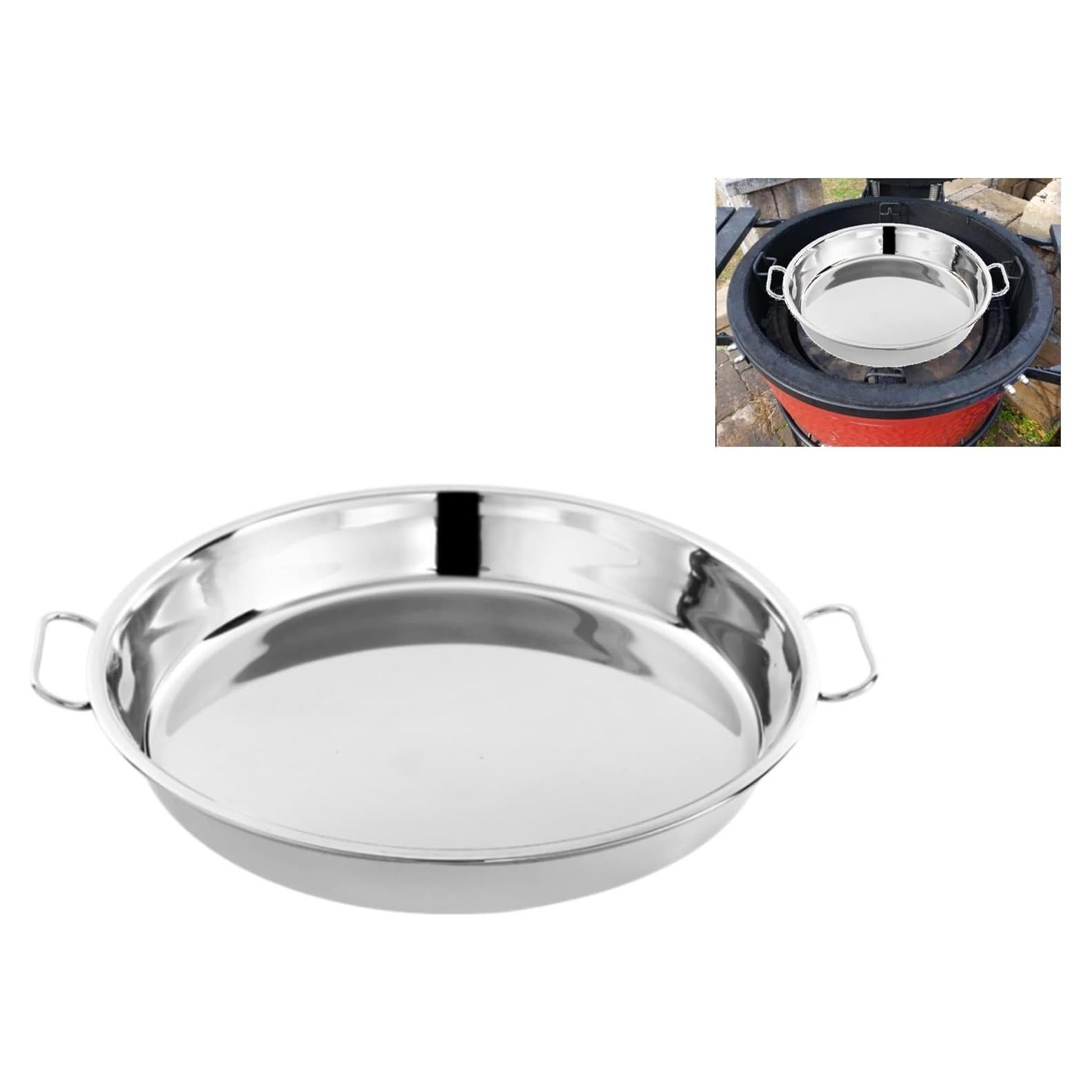 Bandeja de Goteo Acero Inoxidable 33 cm para Parrillas