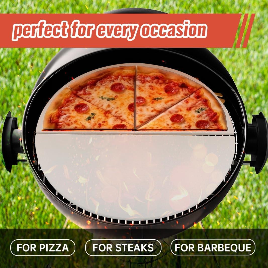 Placas Deflectoras de Calor Cerámicas Kamado Joe 38.1 cm - 2 Piezas