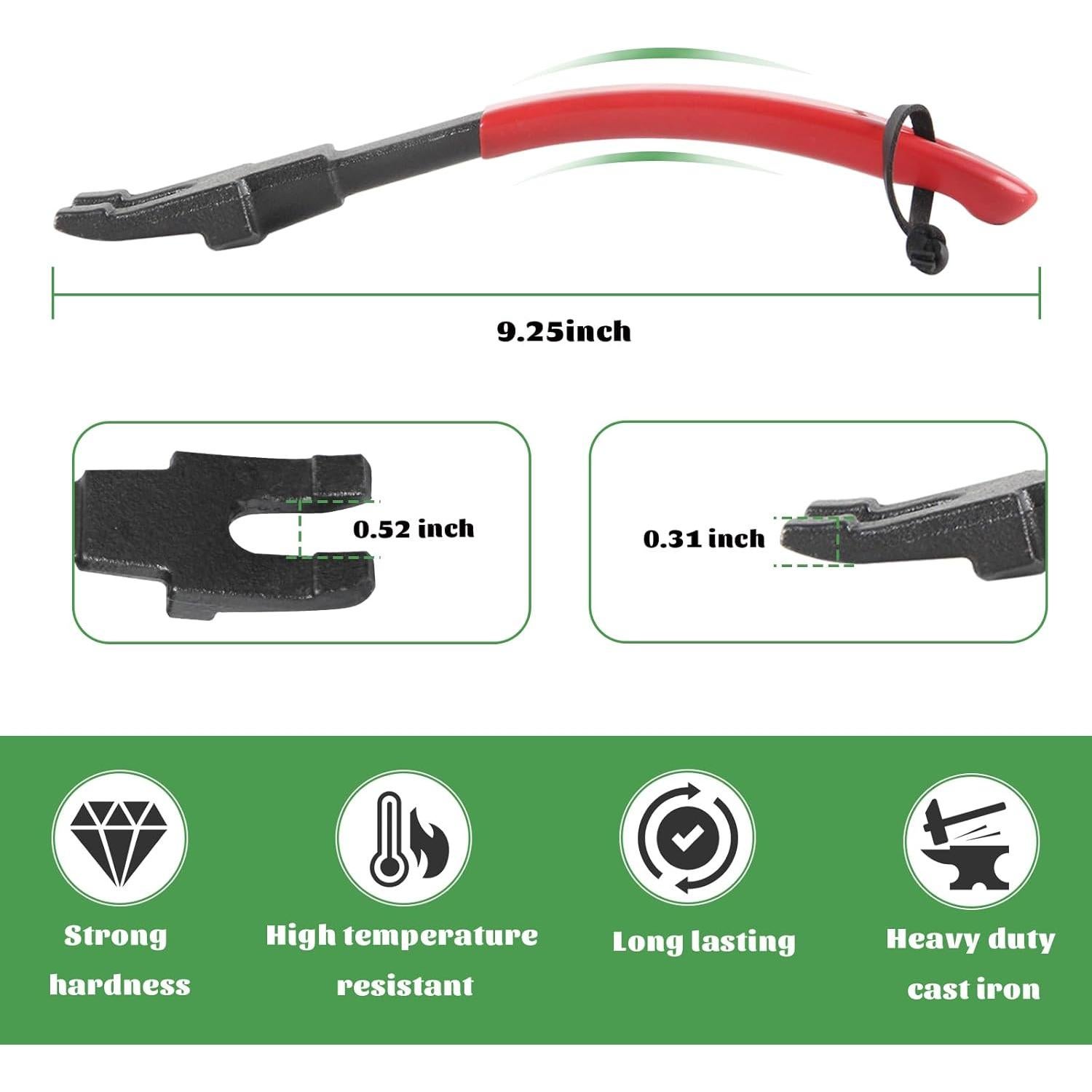 Elevador de Parrilla Vankey de Hierro Fundido para Kamado