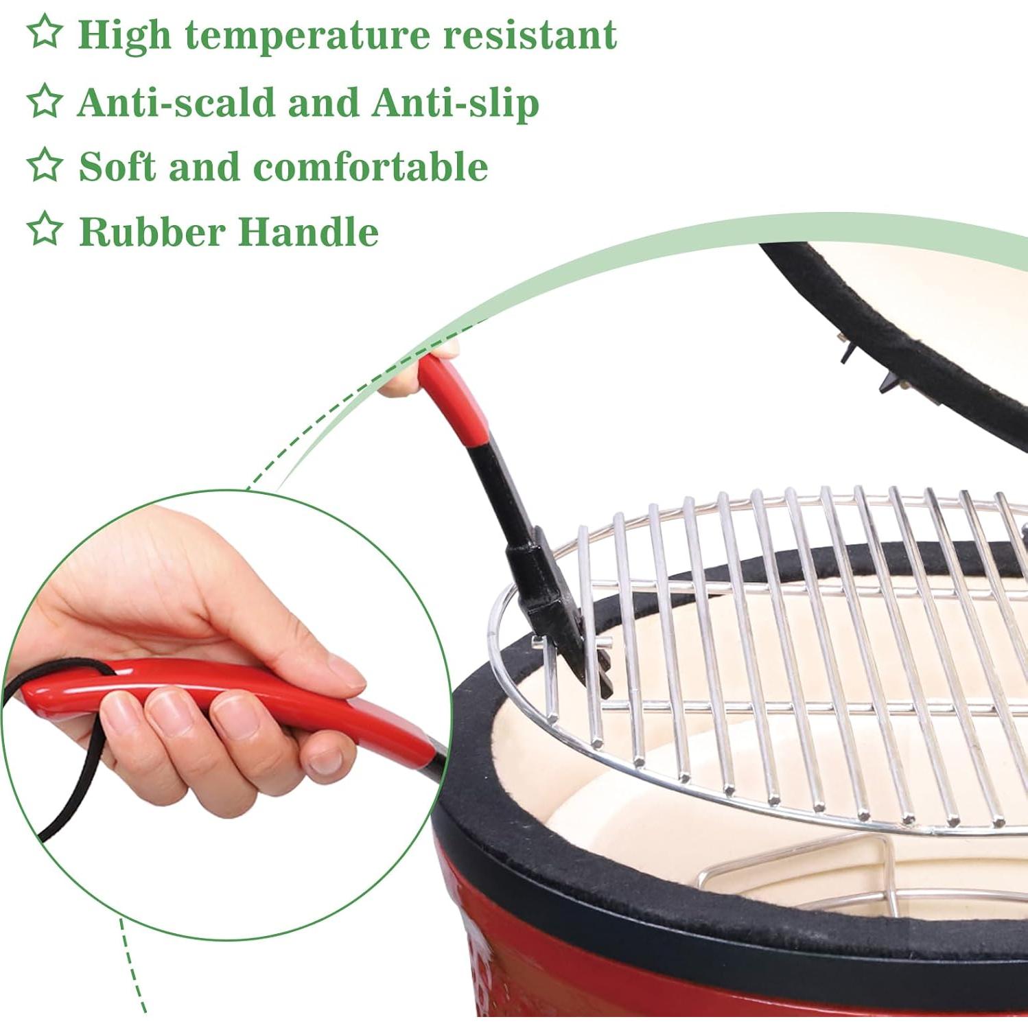 Elevador de Parrilla Vankey de Hierro Fundido para Kamado