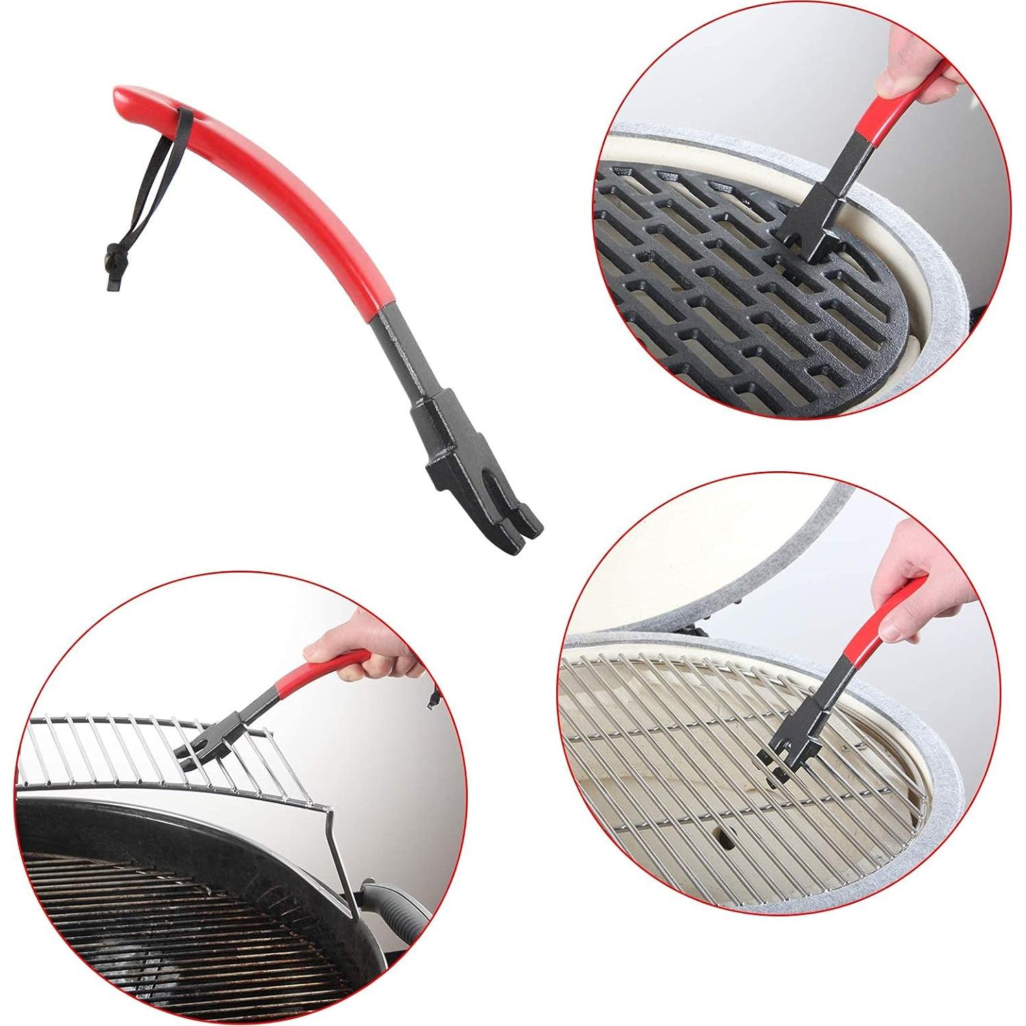 Elevador de Parrilla Vankey de Hierro Fundido para Kamado