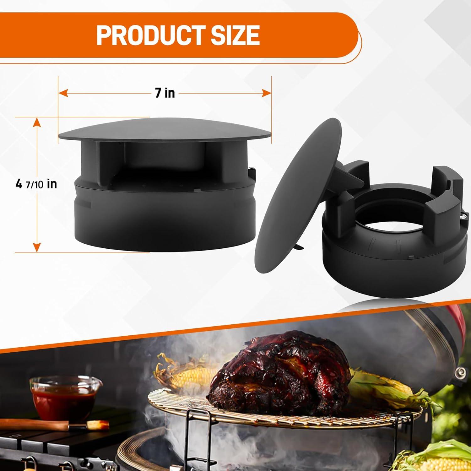 Tapa de Chimenea Top Vent UHEGDRR para Kamado Joe Classic y Big Joe