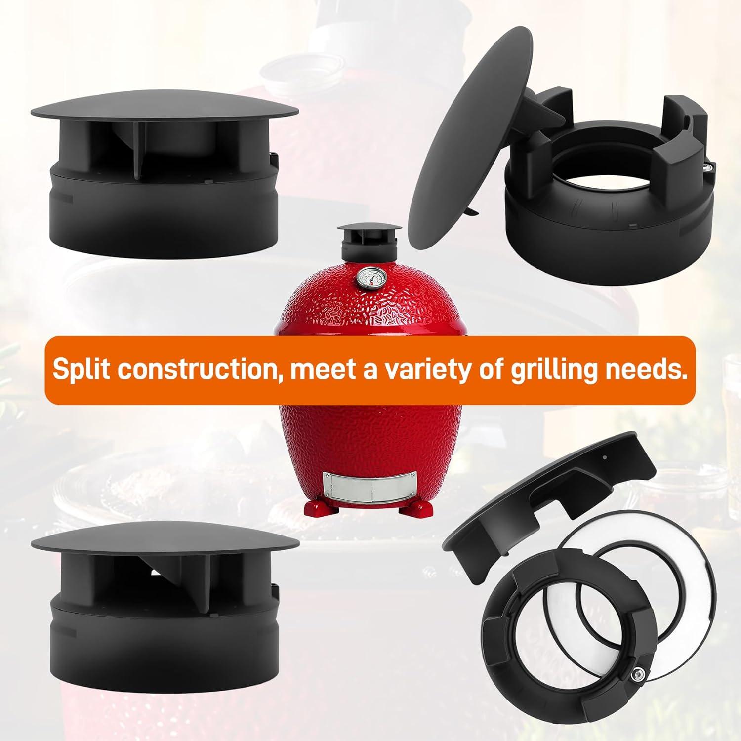 Tapa de Chimenea Top Vent UHEGDRR para Kamado Joe Classic y Big Joe