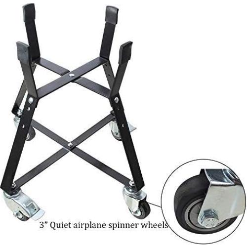 Carro Rodante Dracarys para Big Green Egg Pequeño - Acero Resistente