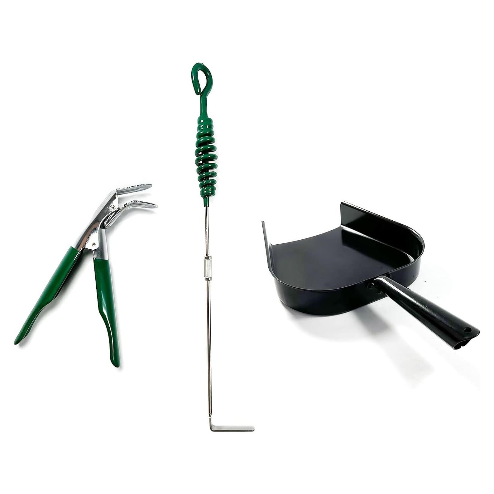 KAMaster Juego de Herramientas para Cenizas de Parrilla 3 Piezas