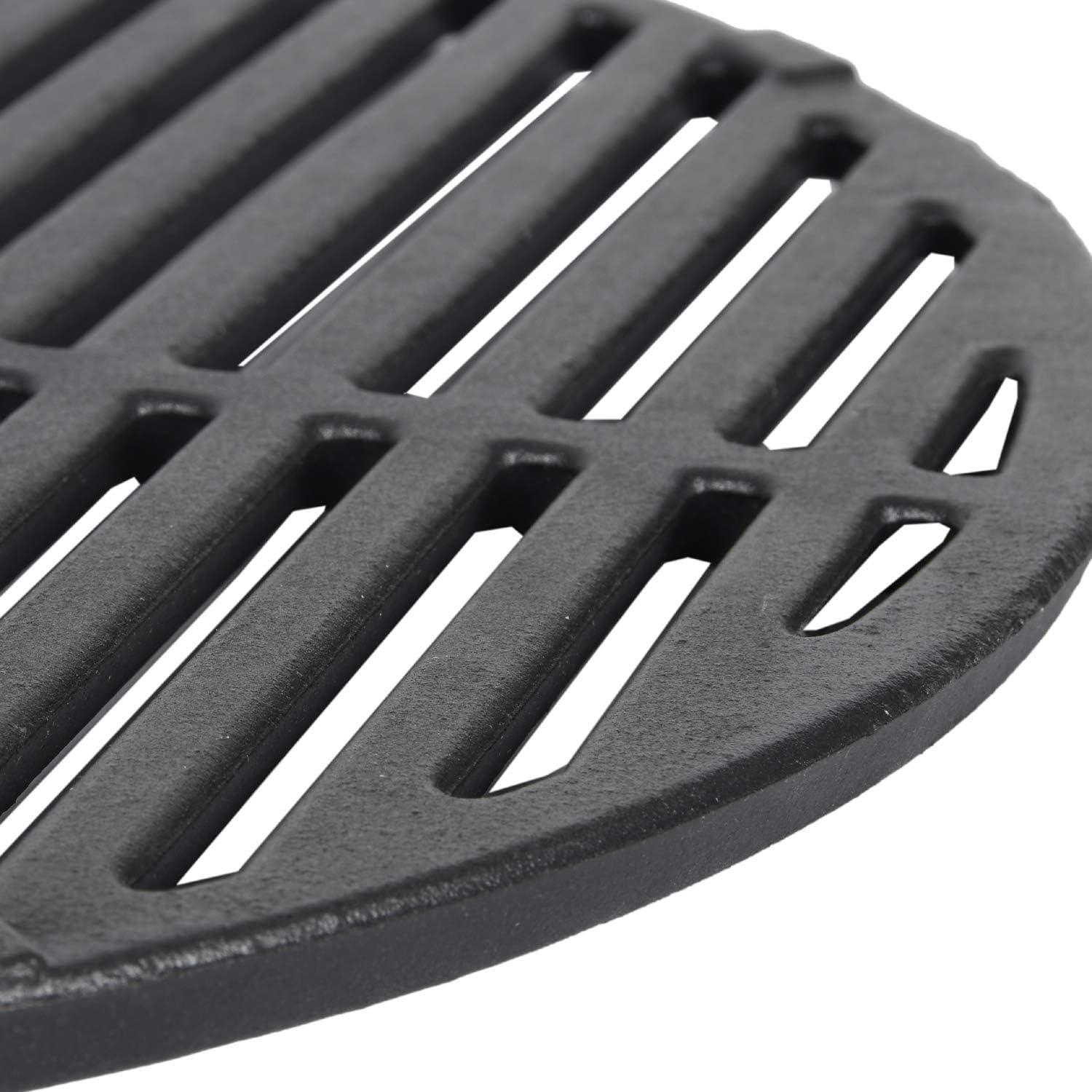 Rejilla de Cocción Hierro Fundido GasSaf 46 cm para Parrillas Kamado