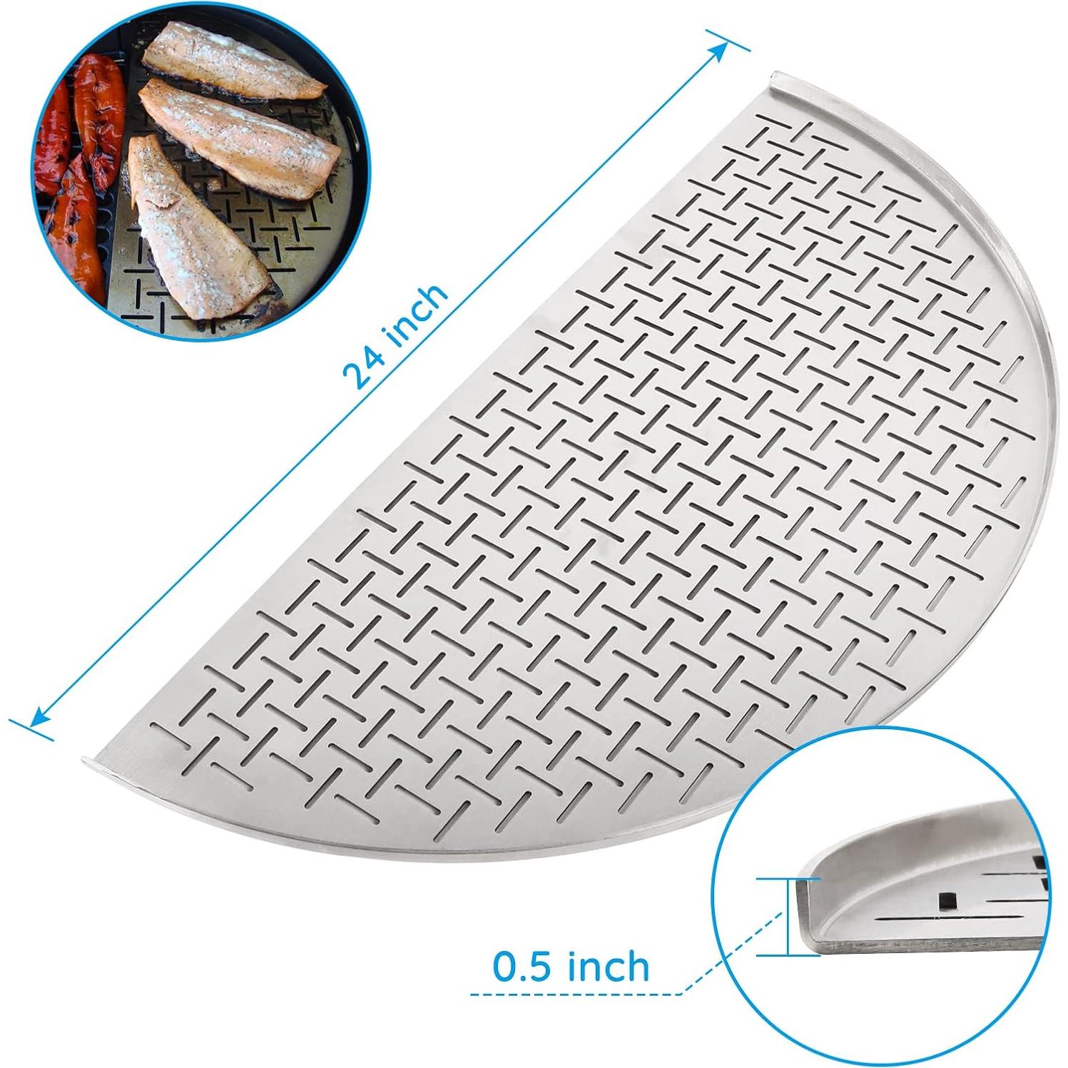 Rejilla de Cocina Vankey Acero Inoxidable 60.96cm para Kamado