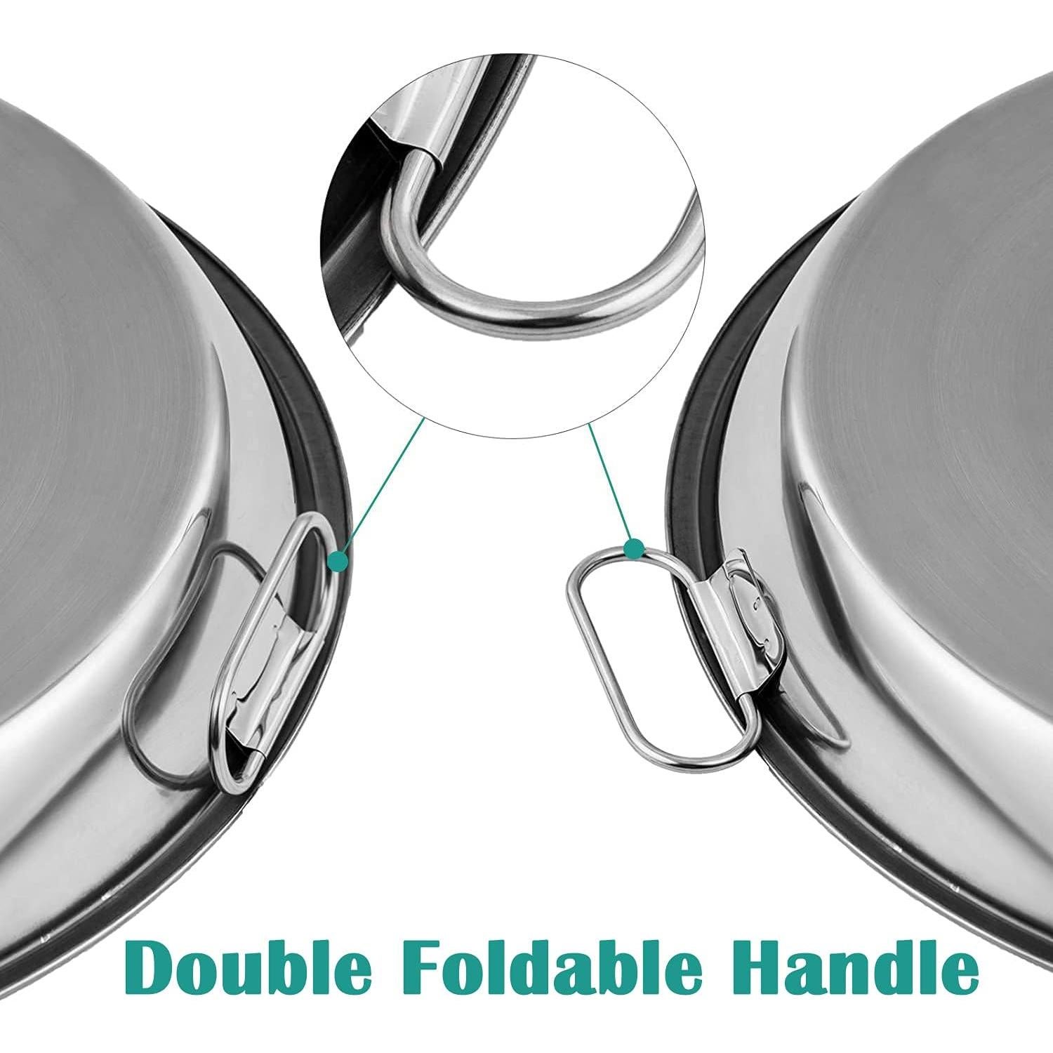 Sistema de Cocción Redondo Acero Inoxidable EasiBBQ 45.72 cm