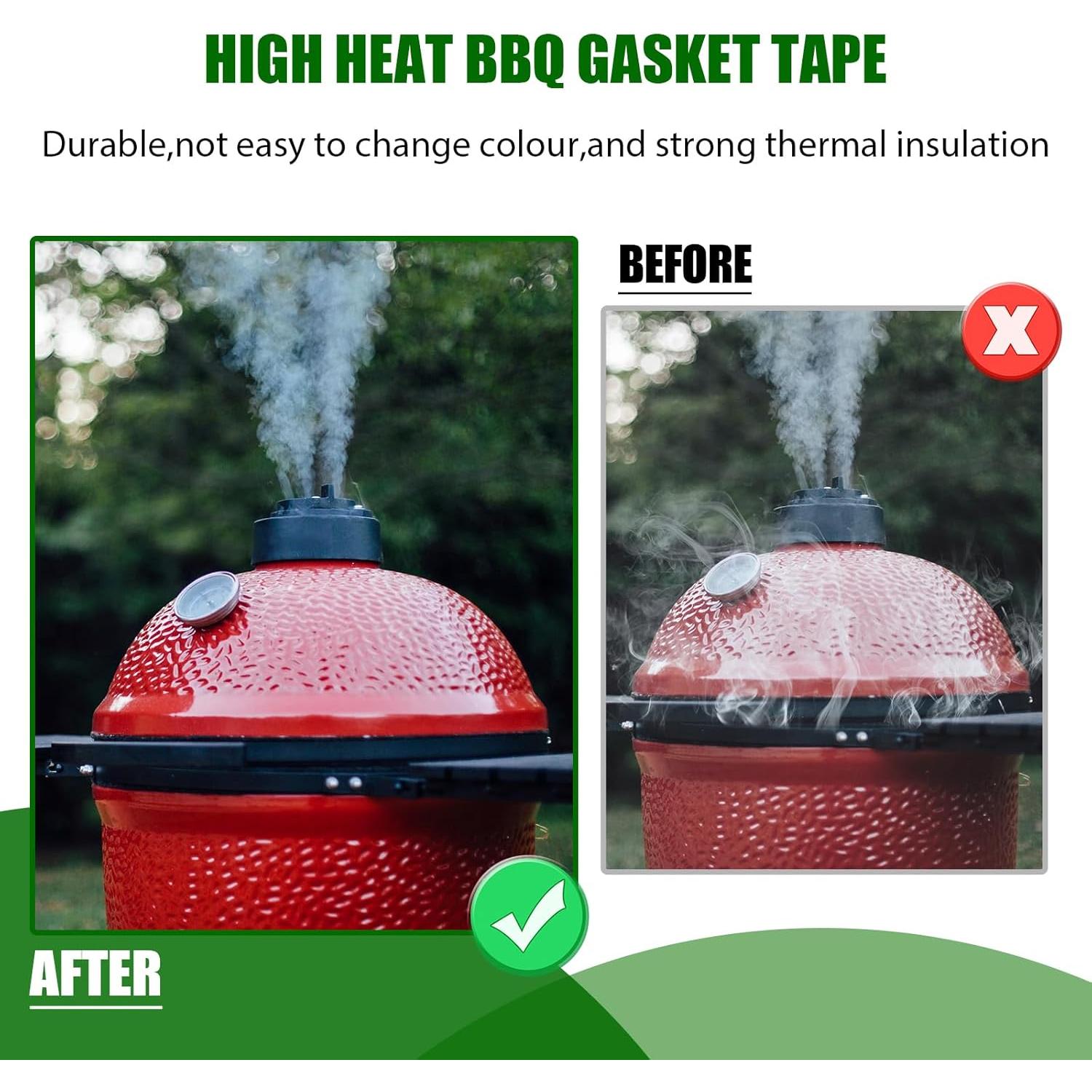 Junta de alta temperatura Kamado Joe KJ 4.57m fieltro adhesivo