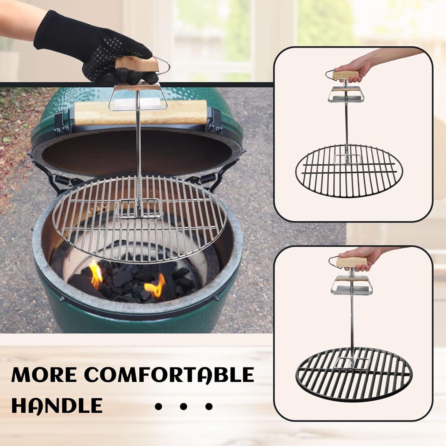 Elevador de Parrilla Acero Inoxidable FIRELOOP 32.92 cm