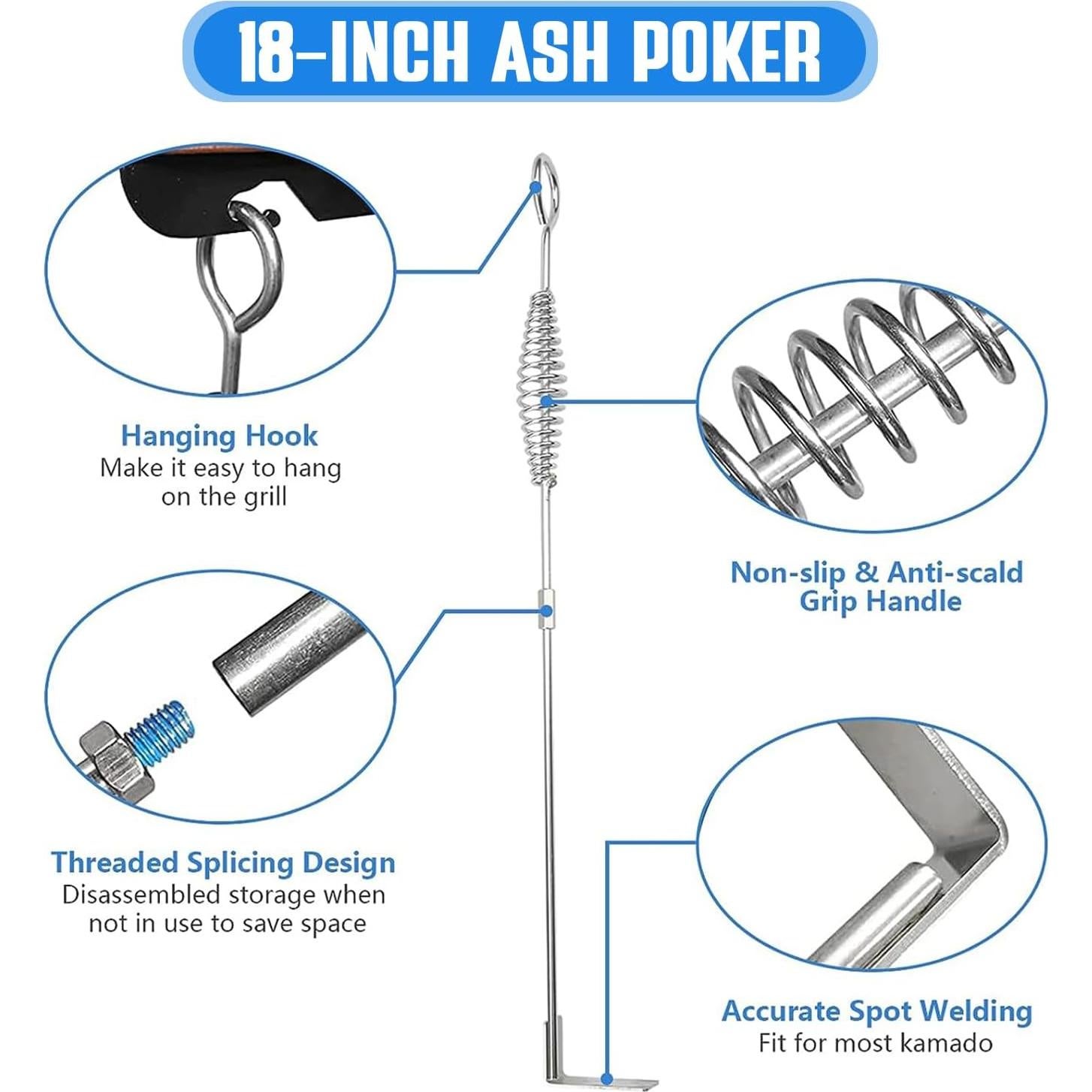 Sartén de Cenizas Unidanho para Big Green Egg 45.72 cm