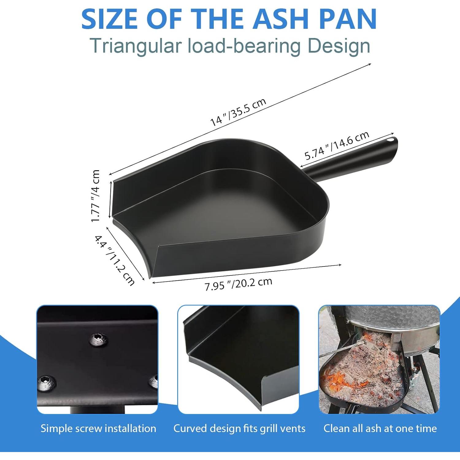 Sartén de Cenizas Unidanho para Big Green Egg 45.72 cm